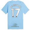 Officiële Voetbalshirt + Korte Broek Manchester City K. De Bruyne 17 Thuis 2023-24 - Kids